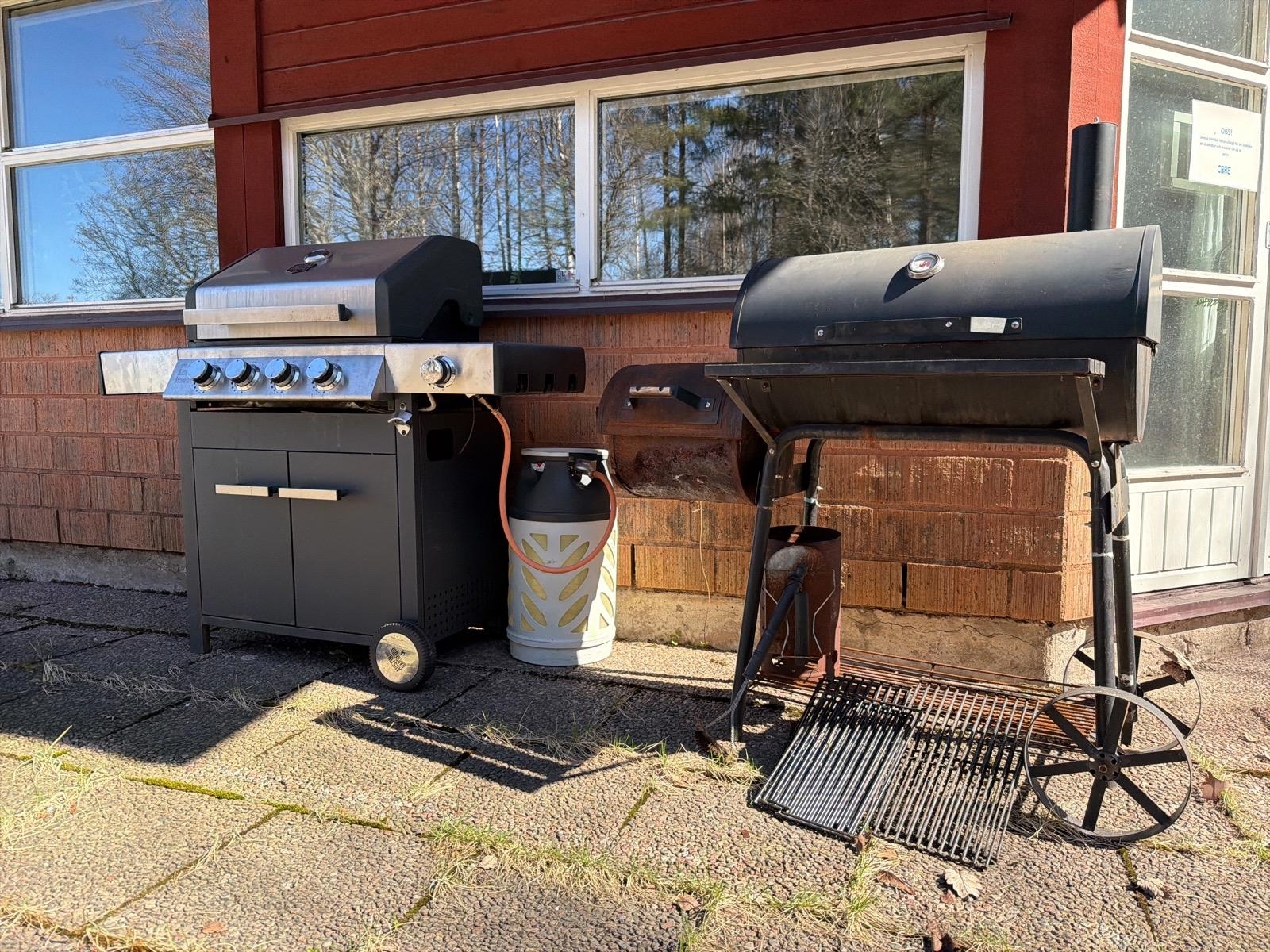 Gasolgrill & rökgrill