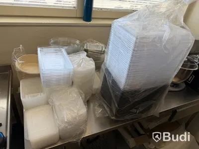 Restaurangporslin + köksutrustning – stort paket