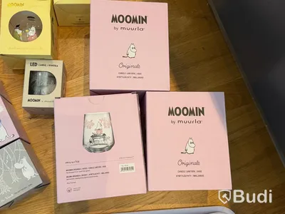 Assorted decor items, incl. Moomin by Muurla, Gerbera and Dixie