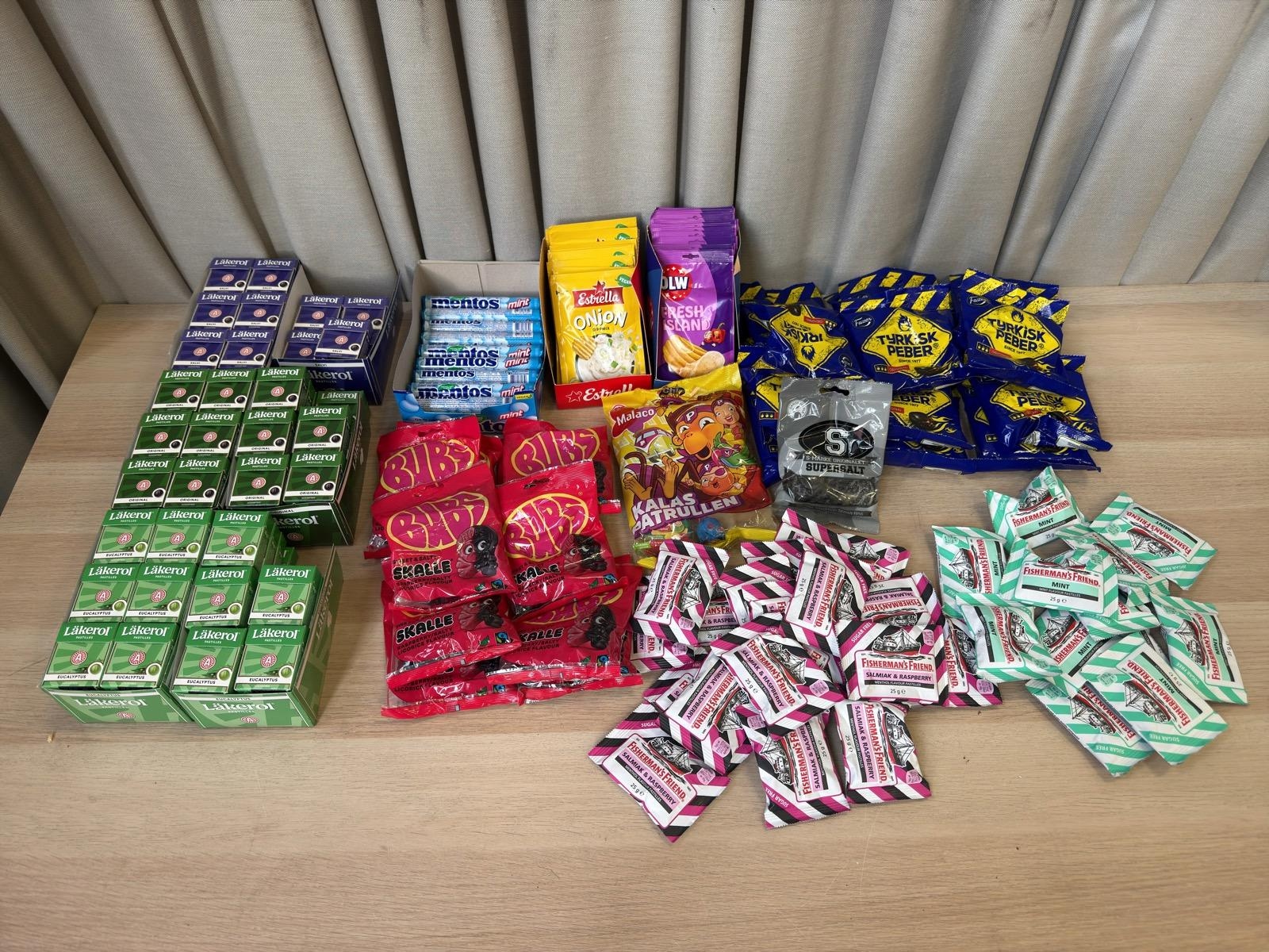 Lot of candy