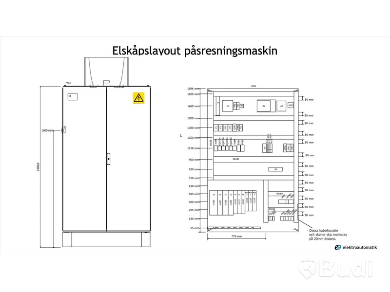 Påsresningsmaskin från Elektroautomatik