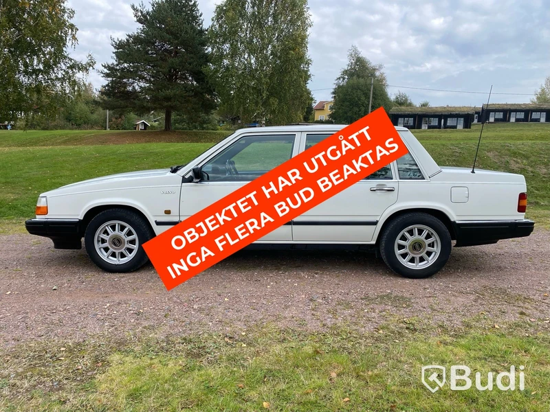 Volvo 764 GLE 1990 – Välvårdad klassiker med låg mil och godkänd besiktning