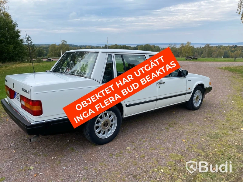 Volvo 764 GLE 1990 – Välvårdad klassiker med låg mil och godkänd besiktning