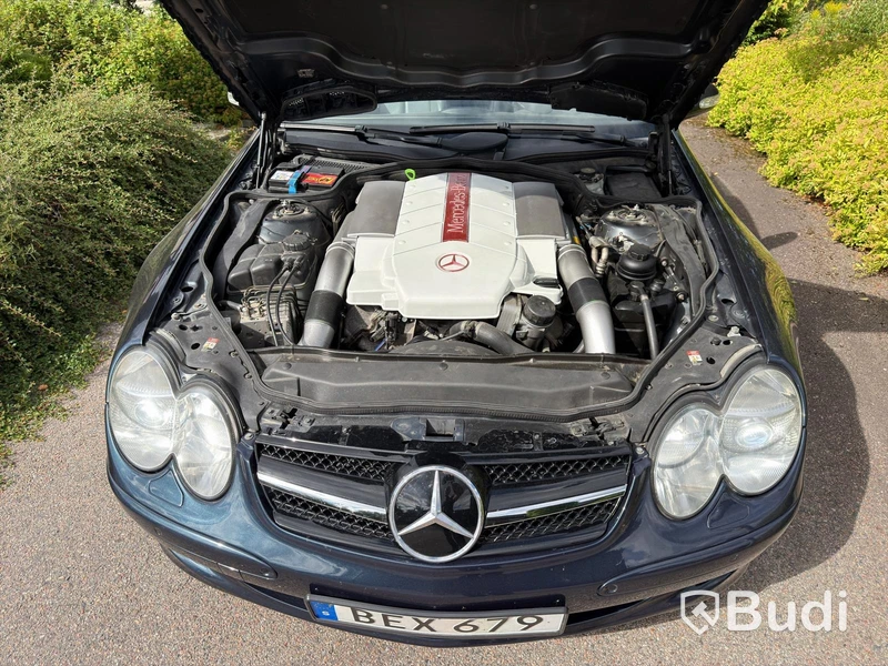 Mercedes-Benz SL500 cabriolet, 2002, automat, 168 107 km