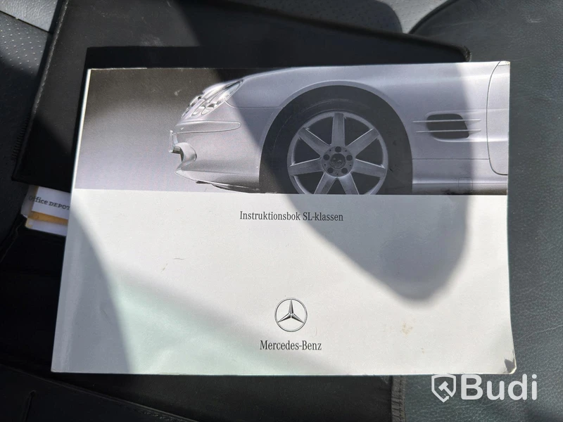 Mercedes-Benz SL500 cabriolet, 2002, automat, 168 107 km