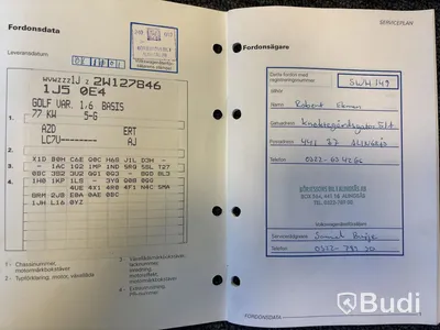 VW GOLF Variant 1,6 -2001 | BENSIN