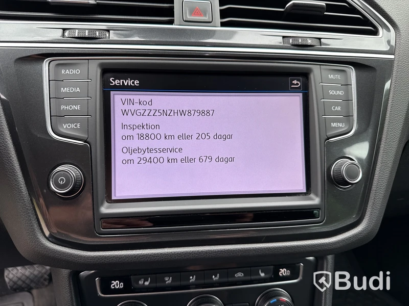 Volkswagen Tiguan 2.0 TDI 4MOTION (190hk) -2017