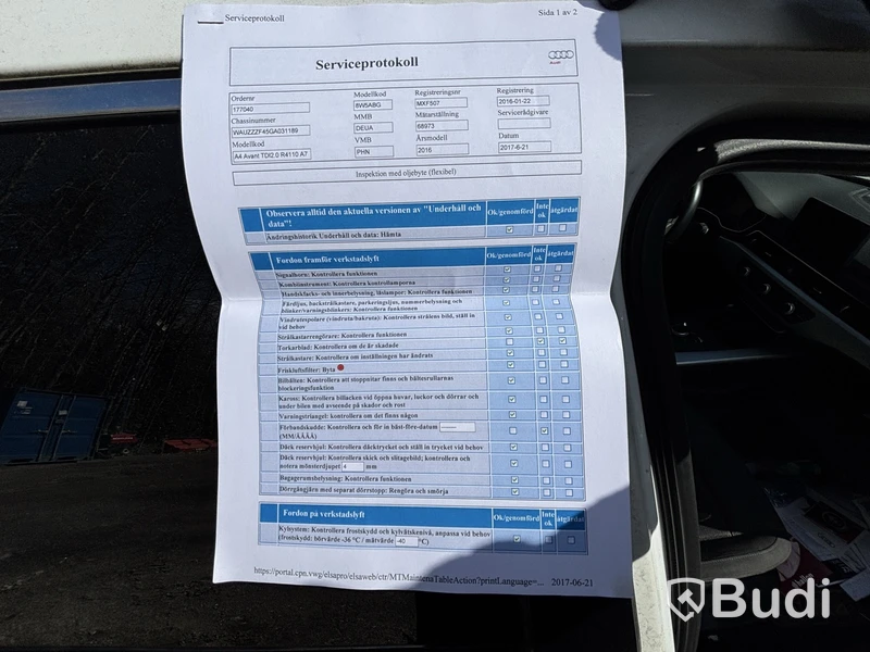 Audi A4 2.0 TDI -2015 | Reparationsobjekt