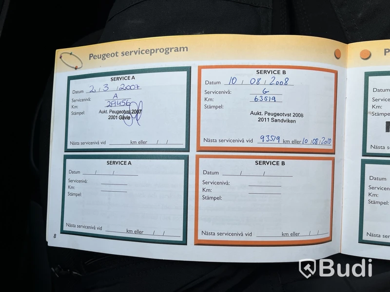 Personbil Peugeot 307 XS 2,0 Kombi, -2005 | Reparationsobjekt/Renoveringsobjekt