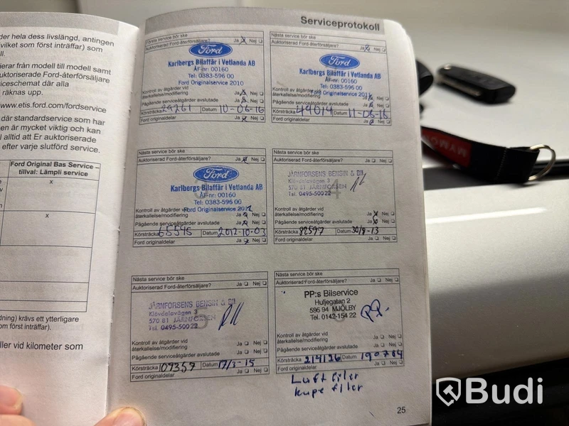 Ford Focus 1.8 Flexifuel Kombi (125hk) -2008 (rep-objekt)