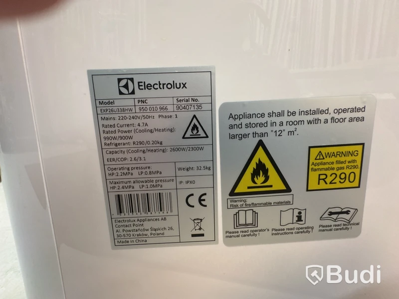 Portabel AC Electrolux