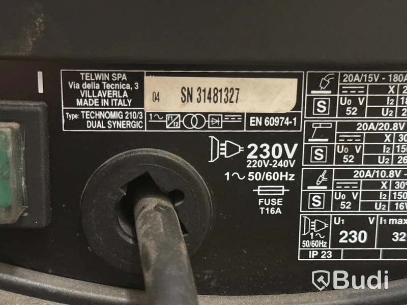 Svets Telwin Technomig 210 Dual