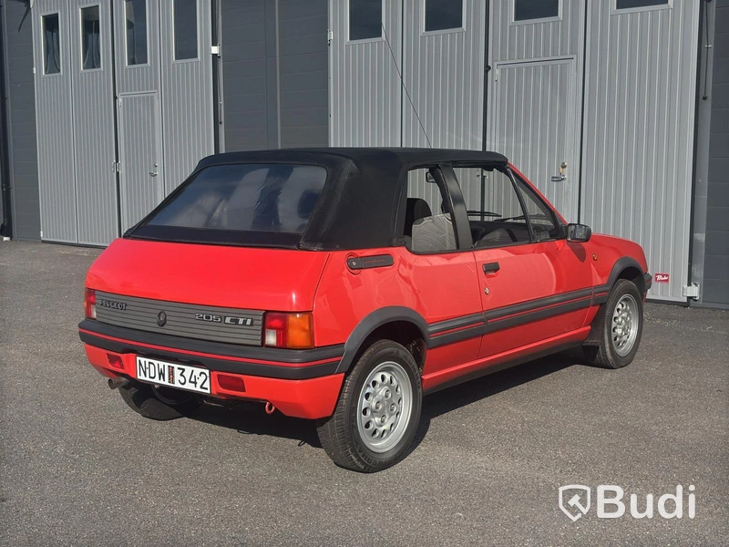 Peugeot 205 CTI Cabriolet -1988 | Petrol, only 55,000 km