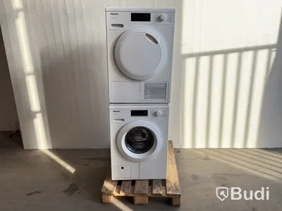 Tvättmaskin och torktumlare Miele, HT30 och HW20