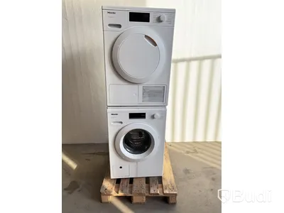 Tvättmaskin och torktumlare Miele, HT30 och HW20