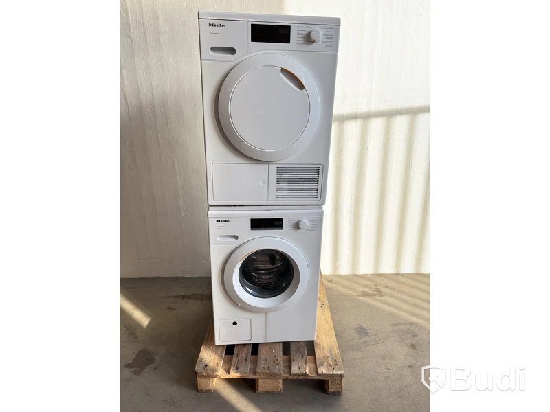 Tvättmaskin och torktumlare Miele, HT30 och HW20