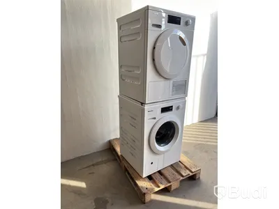 Tvättmaskin och torktumlare Miele, HT30 och HW20