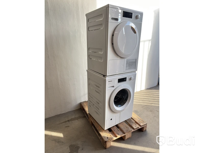 Tvättmaskin och torktumlare Miele, HT30 och HW20