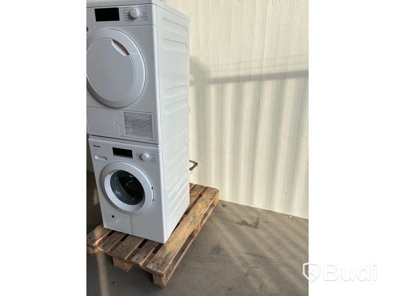 Tvättmaskin och torktumlare Miele, HT30 och HW20