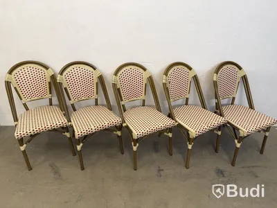 5 st. Kaféstolar Realisera