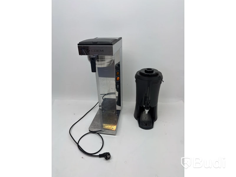 Kaffemaskin Crem, Mega gold M TK-series, samt Blender Bosch, CNSM20