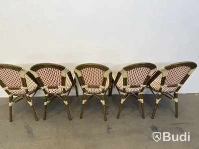 5 st. Kaféstolar Realisera