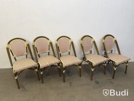 5 st. Kaféstolar Realisera