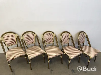5 st. Kaféstolar Realisera