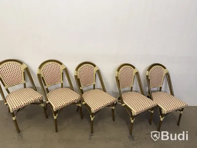5 st. Kaféstolar Realisera