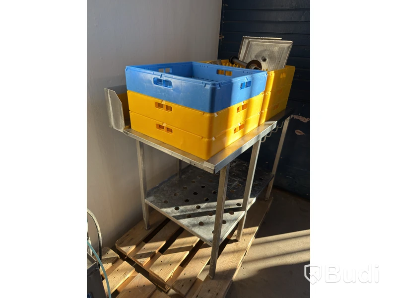Diskmaskin Winterhalter WD-6, inkl. diskbänk och avställningsyta