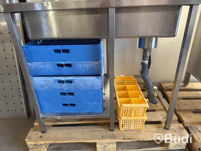 Diskmaskin Winterhalter WD-6, inkl. diskbänk och avställningsyta