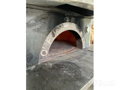 Napolitansk pizzaugn Di Vicino Forni, Biancorosso, 120 cm