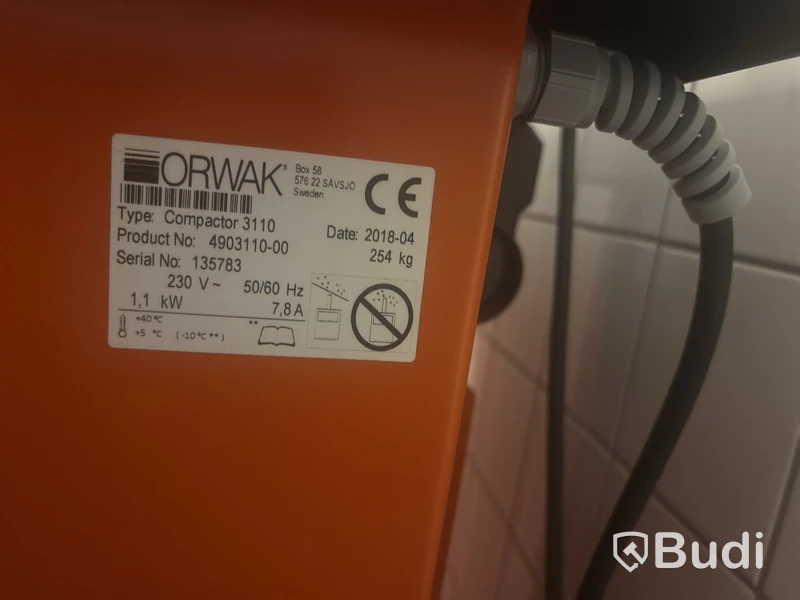 Balpress Orwak Compactor 3110