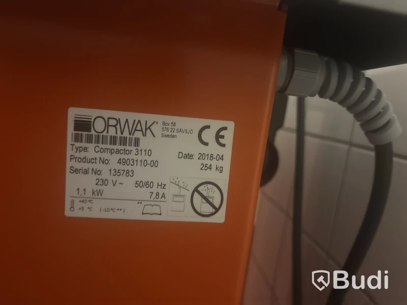 Balpress Orwak Compactor 3110