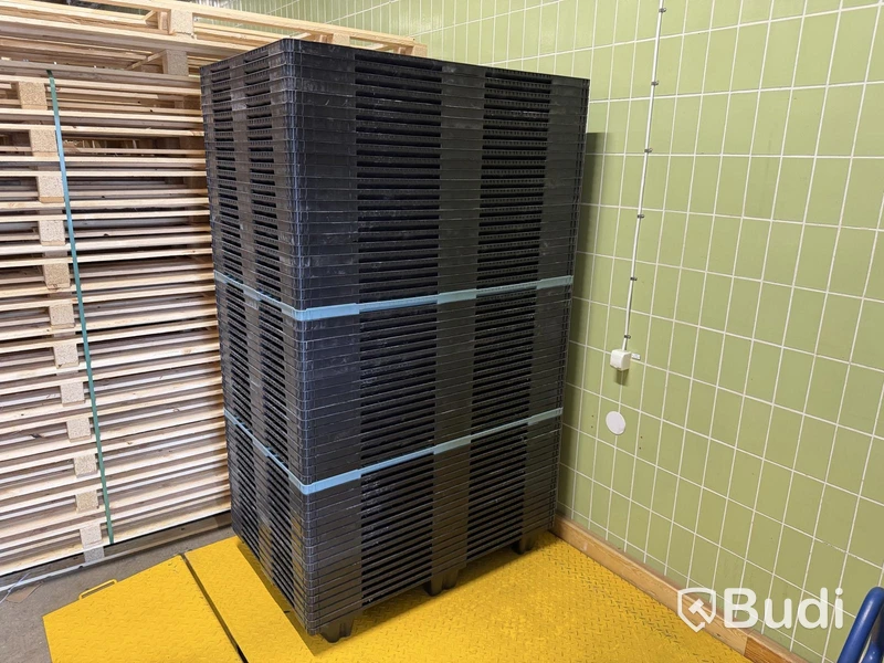 Plastic pallets 1200 × 800 mm – 60 pcs
