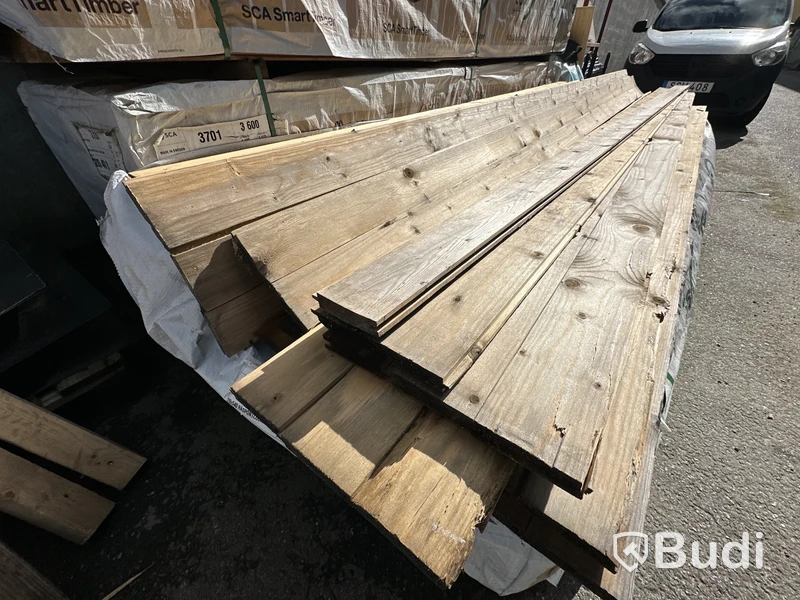 Råspont, 20x540 Råspontslucka C14 gran L3600. - 2 st 2,33 m3 á 60 st