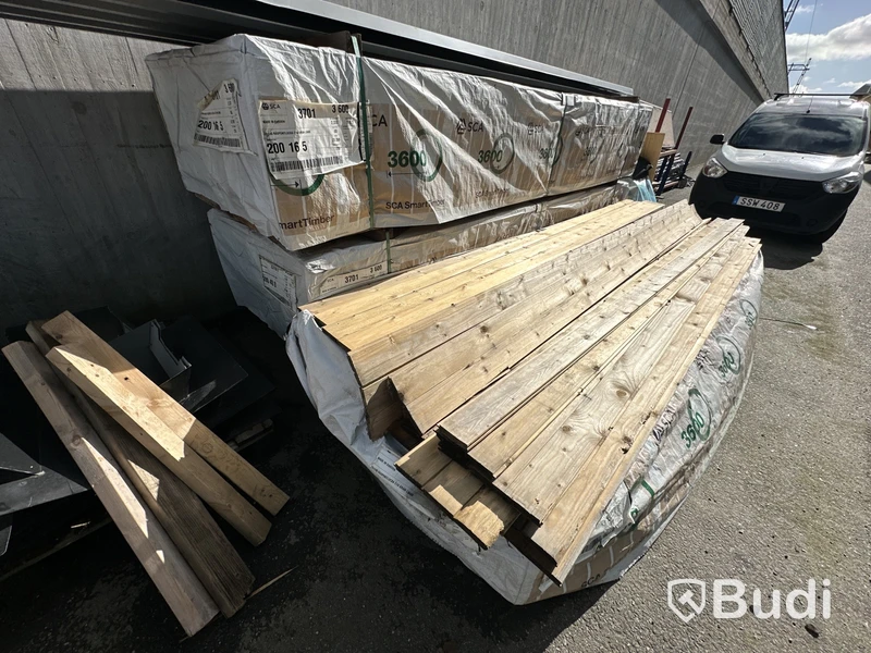 Råspont, 20x540 Råspontslucka C14 gran L3600. - 2 st 2,33 m3 á 60 st