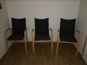 3 st Besöksstolar efe