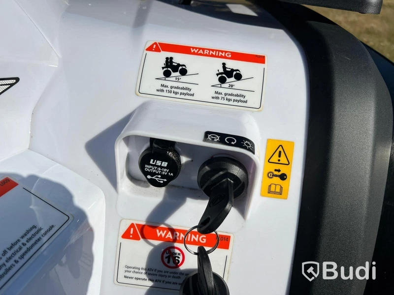 Elektrisk ATV | Powerland -2025 | Endast demokörd