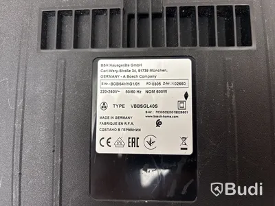 Dammsugare Bosch, Bgbs4hyg1