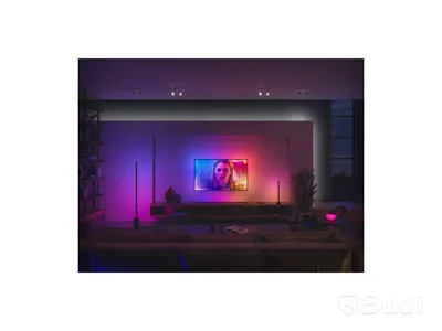 Golvlampa Philips, Hue Signe Gradient, svart