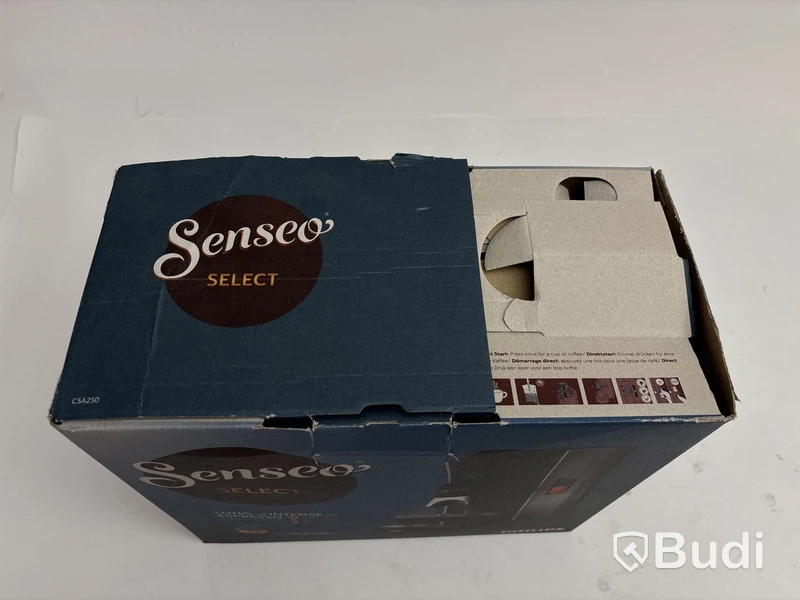 Kaffekapselmaskin Senseo, CSA250/11 Select, stål