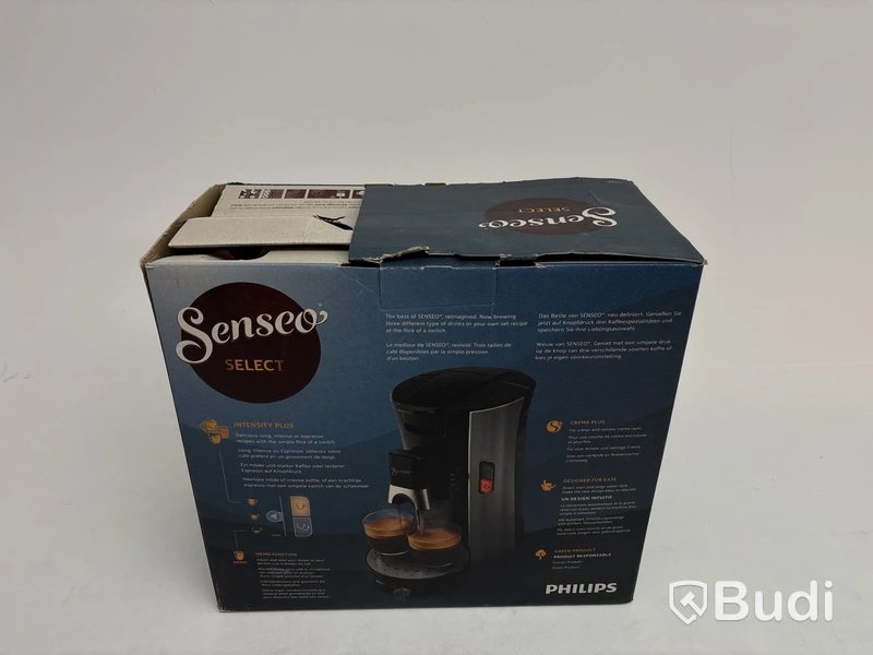 Kaffekapselmaskin Senseo, CSA250/11 Select, stål