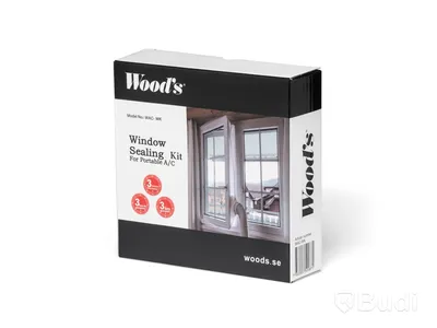 3 st. dörr- och fönsterkit AC, Woods