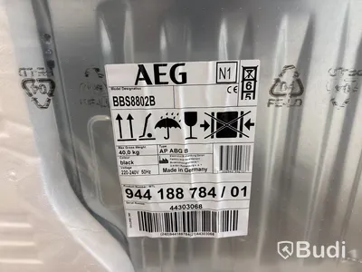 Inbyggnadsugn AEG, 9000-serien BBS8802B