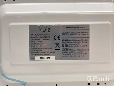Mikrovågsugn Kulz, KMW4220B