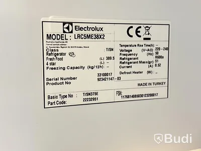 Kylskåp Electrolux, LRC5ME38X2