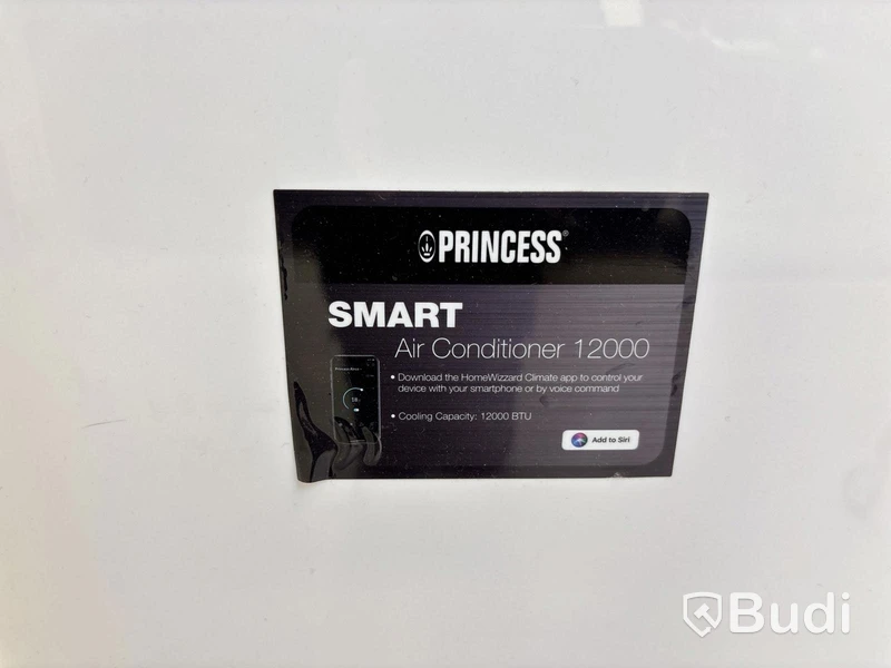 Luftkonditionering Princess, Smart 12000BTU, appstyrd, Wifi