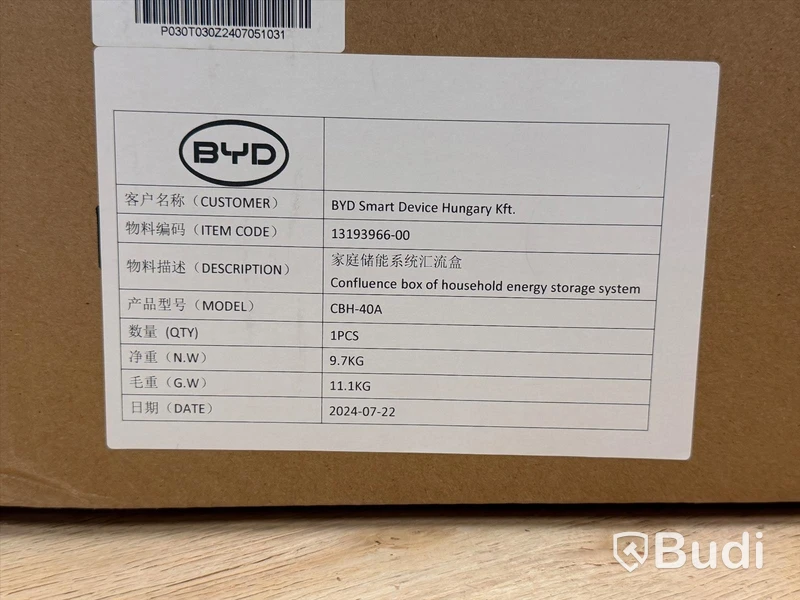 Batteribox, BYD CBH-40A