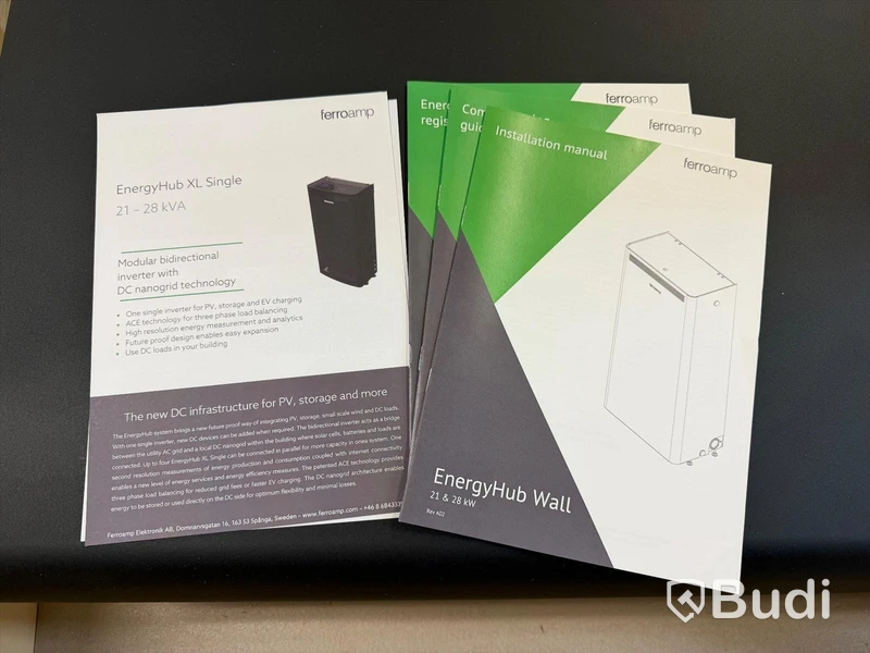 Växelriktare Ferroamp 21kW, EnergyHub XL Single, 21 kVA, 3-fas
